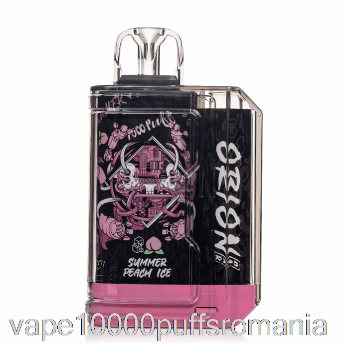 Vape Romania Lost Vape Orion Bar 7500 Gheata De Piersici De Vara De Unica Folosinta